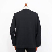 画像をギャラリービューアに読み込む, Blu Bre(ブルブレ)ドライタッチウール リラクシーロングスリーブ【ブラック】国内正規品