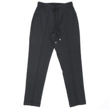 画像をギャラリービューアに読み込む, BERWICH(ベルウィッチ)H DUE(アッカデュエ)永久クリース ジャージーパンツ【ブラック】国内正規品