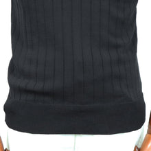 画像をギャラリービューアに読み込む, Blu Bre(ブルブレ)コットンニット 針抜きスキッパーポロシャツ【ブラック】国内正規品