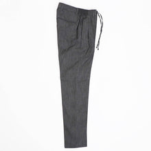 画像をギャラリービューアに読み込む, giabsarchivio(ジャブスアルキヴィオ)MASACCIO/R1 デニムライク イージーパンツ【チャコールグレー】国内正規品