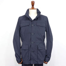 画像をギャラリービューアに読み込む, HERNO(ヘルノ)M-65 型 撥水ナイロンジャケット【ネイビー】国内正規品
