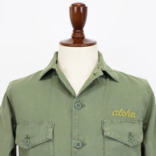 画像をギャラリービューアに読み込む, CHESAPEAKE’S(チェサピークス)ユーティリティーシャツ【ミリタリーグリーン】国内正規品