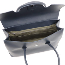 画像をギャラリービューアに読み込む, FARO(ファーロ)Cartello Flap Tote / カルテッロ フラップ トートバッグ【ネイビー】国内正規品