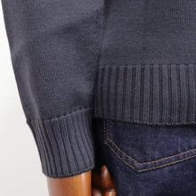 画像をギャラリービューアに読み込む, Drumohr(ドルモア)クルーネックニット 8ゲージ【グレー】国内正規品