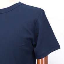 画像をギャラリービューアに読み込む, MAISON CORNICHON(メゾン コルニション)コットン Tシャツ【ネイビー】国内正規品