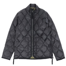 画像をギャラリービューアに読み込む, TAION(タイオン)ミリタリー ハイネックWジップ ダウンジャケット ソフトシェル【ブラック】国内正規品