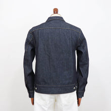 画像をギャラリービューアに読み込む, Jeanik(ジーニック)コットン ワンウォッシュ デニム Gジャン 2ndタイプ【インディゴ】国内正規品