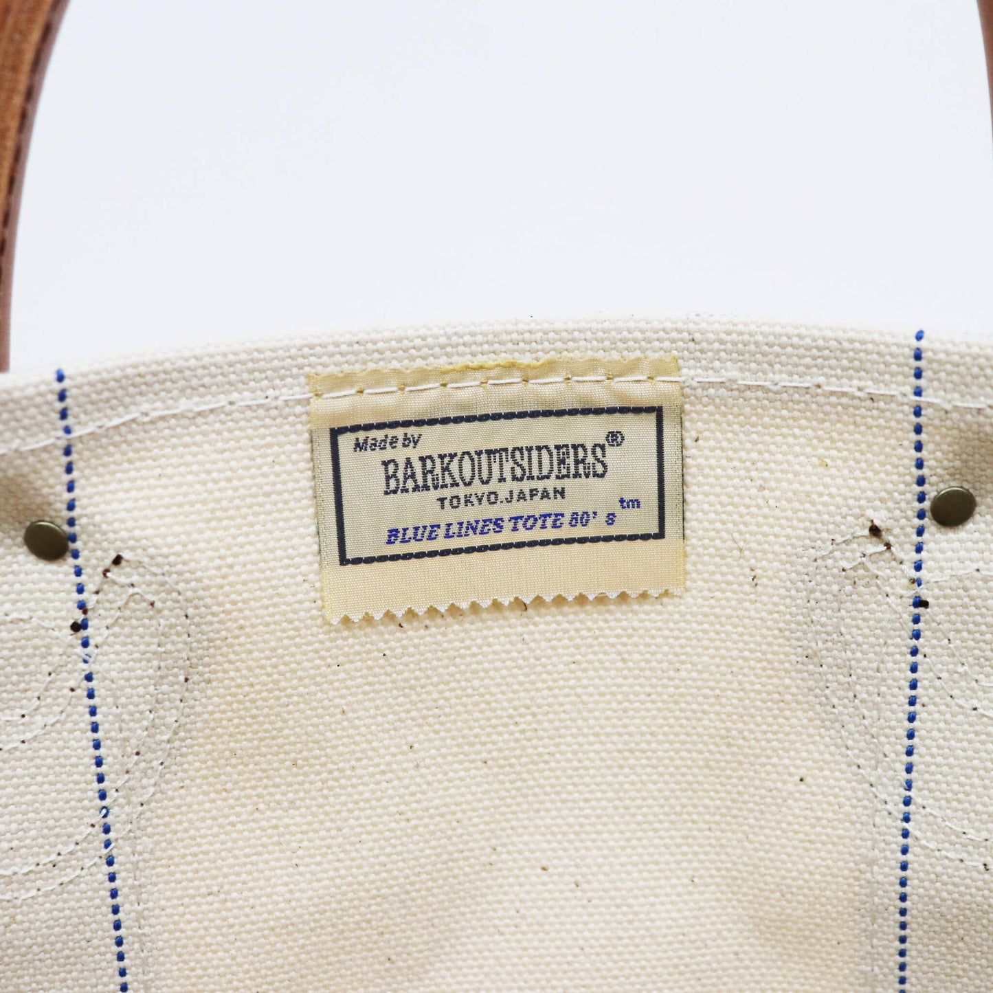 Barkoutsiders(バークアウトサイダーズ)Leather Handle Tote 80's Tall【グリーン】国内正規品