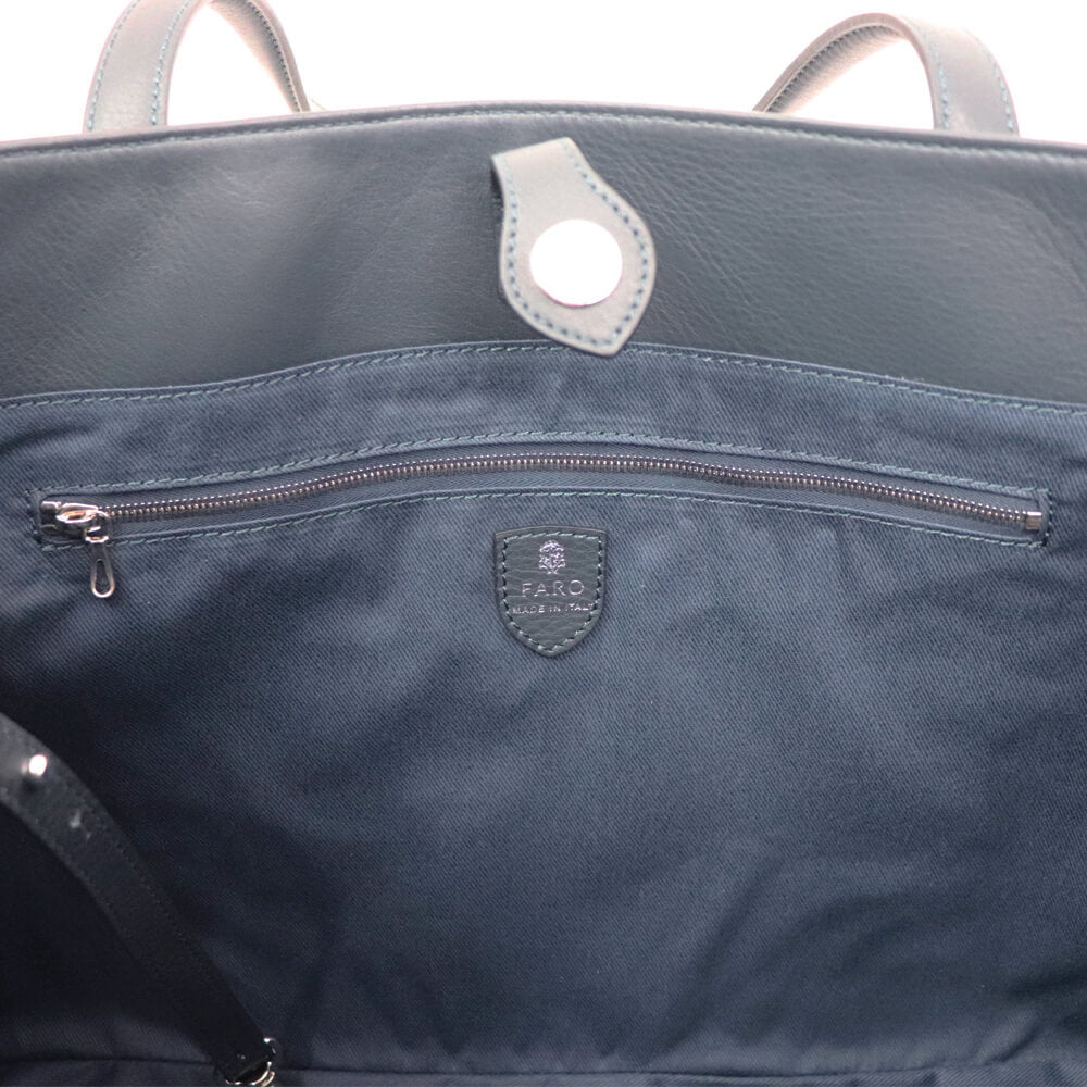 FARO(ファーロ)FABIO MOUSSE トートバッグ【ネイビー】国内正規品