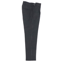 画像をギャラリービューアに読み込む, giabsarchivio(ジャブスアルキヴィオ)VIRGILIO / ヴィルジリオ ストライプジャージー パンツ【ブラック×グレー】国内正規品