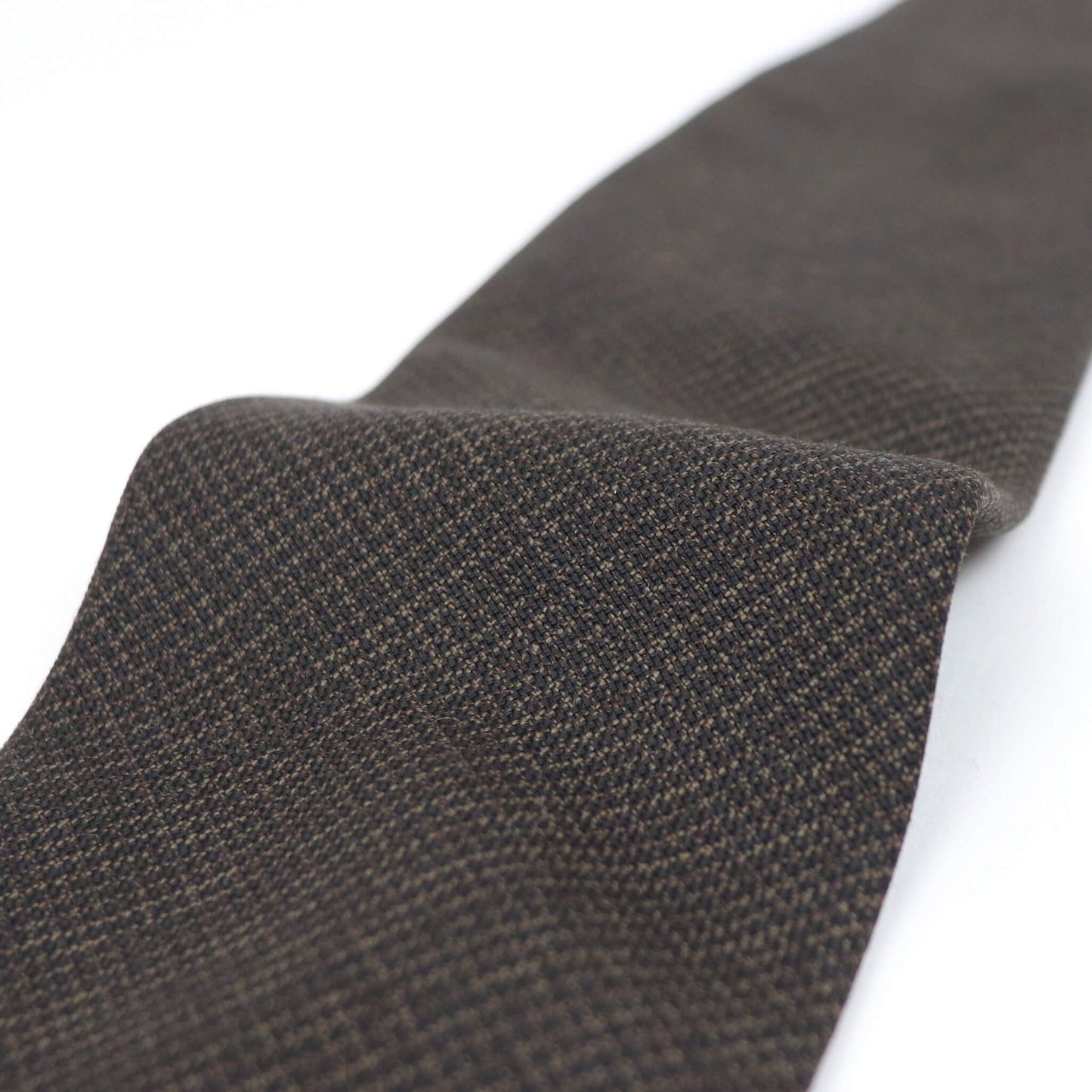 BRUNO(ブルーノ)スフォデラートトレピエゲ ウールタイ MARLANE / マルラーネ 生地使用 トレピエゲ 三つ折り ウール ネクタイ【ブラウン】正規販売店