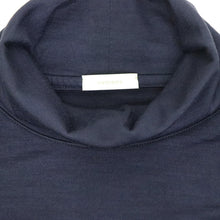 画像をギャラリービューアに読み込む, nomiamo(ノミアモ)ウォッシャブルウールタートルネック 【ネイビー】国内正規品