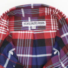 画像をギャラリービューアに読み込む, INDIVIDUALIZED SHIRTS(インディヴィジュアライズド シャツ)ボタンダウンチェックシャツ 【ネイビー×レッド】国内正規品