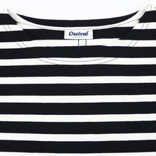 画像をギャラリービューアに読み込む, ORCIVAL(オーシバル)半袖 ボーダーTシャツ【ブラック×エクリュ】国内正規品