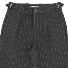 画像をギャラリービューアに読み込む, giabsarchivio(ジャブスアルキヴィオ)VIRGILIO / ヴィルジリオ ストライプジャージー パンツ【ブラック×グレー】国内正規品