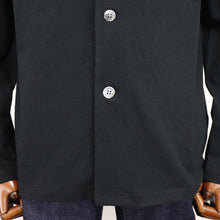 画像をギャラリービューアに読み込む, nomiamo(ノミアモ)コットンリネン カットソージャケット【ブラック】国内正規品