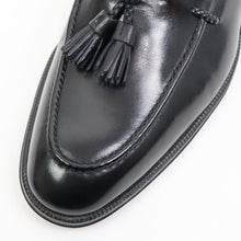 画像をギャラリービューアに読み込む, Enzo Bonafe(エンツォ ボナフェ)タッセルローファー【ブラック】国内正規品