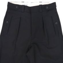 画像をギャラリービューアに読み込む, Tangent(タンジェント)CHARLES シャルル TAN04° ハードツイストツイル コットンパンツ【ブラック】国内正規品
