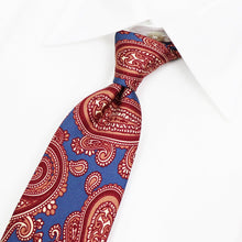 画像をギャラリービューアに読み込む, Stefano Cau(ステファノカウ)シルクタイ【ブルー】国内正規品