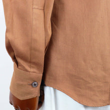 画像をギャラリービューアに読み込む, Errico Formicola(エリコ フォルミコラ)コットン ジャンニシャツ【テラコッタ】国内正規品
