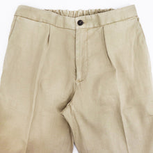 画像をギャラリービューアに読み込む, DEVORE(デヴォレ)ドローストリングス ストレッチ パンツ【ベージュ】国内正規品