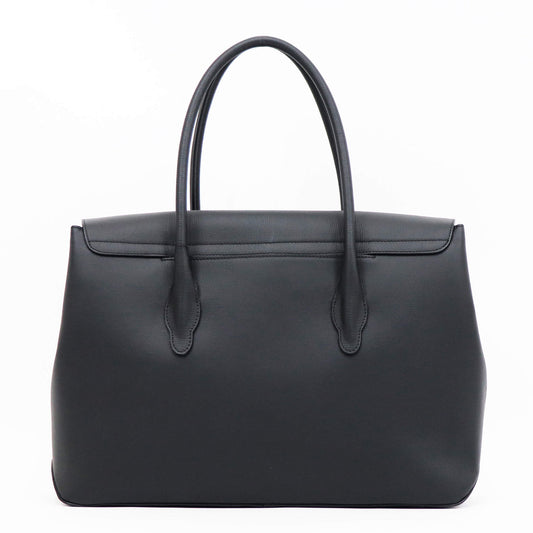 FARO(ファーロ)Cartello Flap Tote / カルテッロ フラップ トートバッグ【ブラック】国内正規品