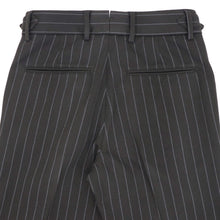 画像をギャラリービューアに読み込む, giabsarchivio(ジャブスアルキヴィオ)VIRGILIO / ヴィルジリオ ストライプジャージー パンツ【ブラック×グレー】国内正規品