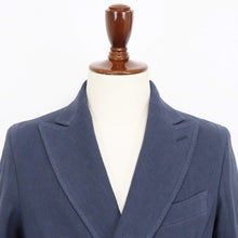 画像をギャラリービューアに読み込む, Errico Formicola(エリコ フォルミコラ)MARCO DP リネンコットン2Bottonジャケット【ネイビー】国内正規品