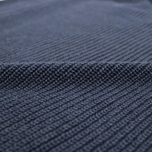 画像をギャラリービューアに読み込む, GRAN SASSO(グランサッソ)コットンリネン チルデンニット【ネイビー】国内正規品