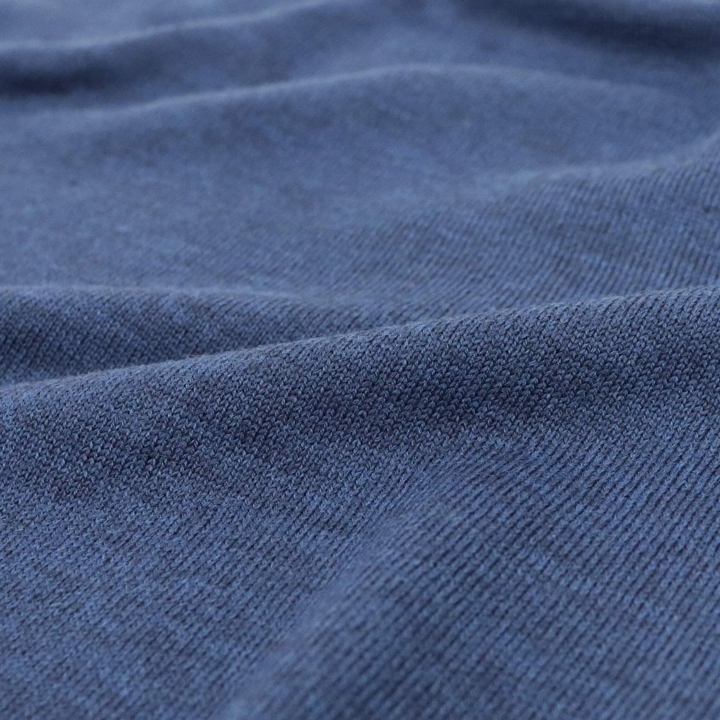 GRAN SASSO(グランサッソ)12ゲージ ウールモックネックニット ロングスリーブ 長袖【ブルー】国内正規品