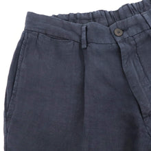 画像をギャラリービューアに読み込む, DEVORE(デヴォレ)セットアップ リネン ワンプリーツ パンツ【ネイビー】国内正規品