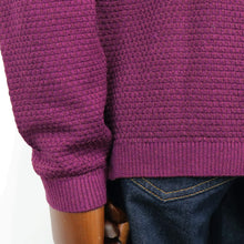 画像をギャラリービューアに読み込む, Blu Bre(ブルブレ)リネンシルク ボタンレスカーディガン【バイオレット】国内正規品