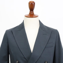 画像をギャラリービューアに読み込む, CIRCOLO 1901(チルコロ 1901)ジャージー素材 ダブルブレストジャケット【ネイビー】国内正規品