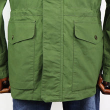 画像をギャラリービューアに読み込む, RR(アールアール)ウォッシュドワックスコットンマウンテンパーカ【グリーン】国内正規品