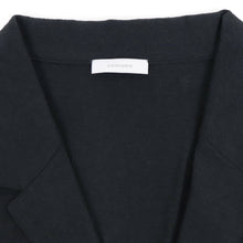 画像をギャラリービューアに読み込む, nomiamo(ノミアモ)コットンリネン カットソージャケット【ブラック】国内正規品