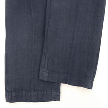 画像をギャラリービューアに読み込む, DEVORE(デヴォレ)セットアップ リネン ワンプリーツ パンツ【ネイビー】国内正規品