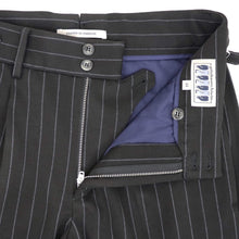 画像をギャラリービューアに読み込む, giabsarchivio(ジャブスアルキヴィオ)VIRGILIO / ヴィルジリオ ストライプジャージー パンツ【ブラック×グレー】国内正規品