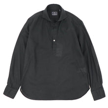画像をギャラリービューアに読み込む, ORIAN(オリアン)プルオーバー リネンシャツ【ブラック】国内正規品
