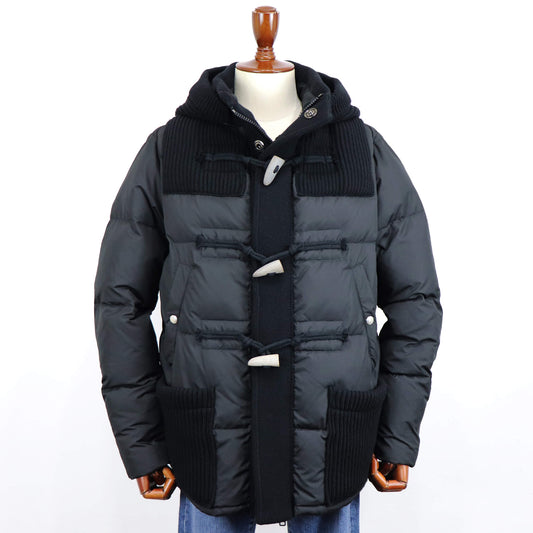 BBR(ビービーアール)ニットダッフル ダウンブルゾン【ブラック】国内正規品