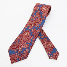 画像をギャラリービューアに読み込む, Stefano Cau(ステファノカウ)シルクタイ【ブルー】国内正規品