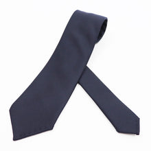画像をギャラリービューアに読み込む, BRUNO(ブルーノ)スフォデラートトレピエゲ ウールタイ Ermenegildo Zegna エルメネジルド ゼニア 生地使用 トレピエゲ 三つ折り ウール ネクタイ【ネイビー】正規販売店