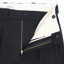 画像をギャラリービューアに読み込む, Tangent(タンジェント)CHARLES シャルル TAN04° ハードツイストツイル コットンパンツ【ブラック】国内正規品