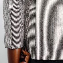 画像をギャラリービューアに読み込む, TITO ALLEGRETTO(ティト アレグレット)ダブルブレスト ジャケット シアサッカー【ブラウン×ホワイト】国内正規品