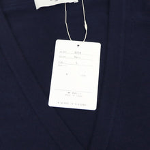 画像をギャラリービューアに読み込む, MOONCASTLE(ムーンキャッスル)12G Merino Wool Cardigan 12ゲージ メリノウール カーディガン【ネイビー】国内正規品