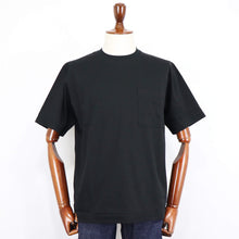 画像をギャラリービューアに読み込む, COLONY CLOTHING(コロニークロージング)クルーネック ポケット コットンTシャツ【ブラック】国内正規品