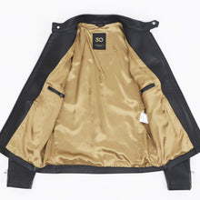 画像をギャラリービューアに読み込む, CINQUANTA(チンクワンタ)STAND COLLAR SINGLE RIDERS スタンドカラー シングル ライダース ジャケット シルバージップ【ブラック】国内正規品