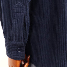 画像をギャラリービューアに読み込む, East Harbour Surplus(イースト ハーバー サープラス)太畝コーデュロイ ワークジャケット カヴァーオール【ネイビー】国内正規品
