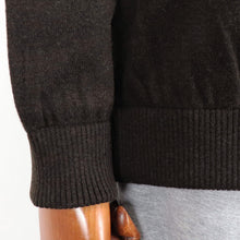 画像をギャラリービューアに読み込む, Vandori(ヴァンドリ)求心柄 ジップブルゾン ウールカシミヤ【ブラウン】国内正規品