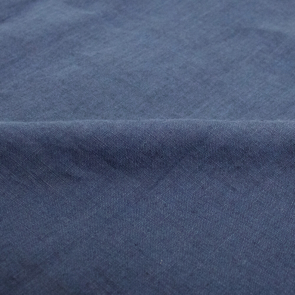 giannetto(ジャンネット)Slim Fit スリムフィット カッタウェイカラー リネン シャツ【ネイビー】国内正規品