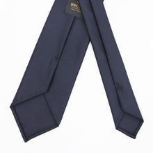 画像をギャラリービューアに読み込む, BRUNO(ブルーノ)スフォデラートトレピエゲ ウールタイ Ermenegildo Zegna エルメネジルド ゼニア 生地使用 トレピエゲ 三つ折り ウール ネクタイ【ネイビー】正規販売店